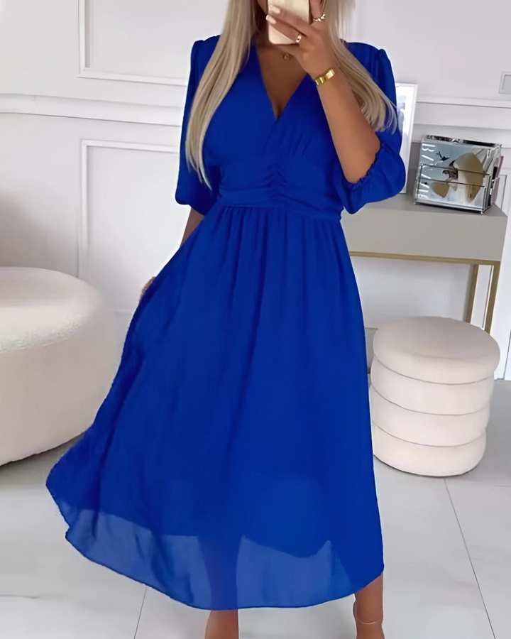 Nova Silk Maxi Dress