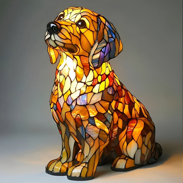 Budda | Lampa duchowa Golden Retrievera