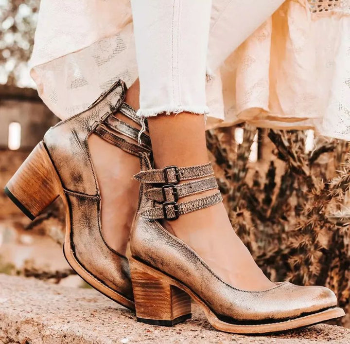 Oliwia | Ponadczasowe Vintage Czółenka