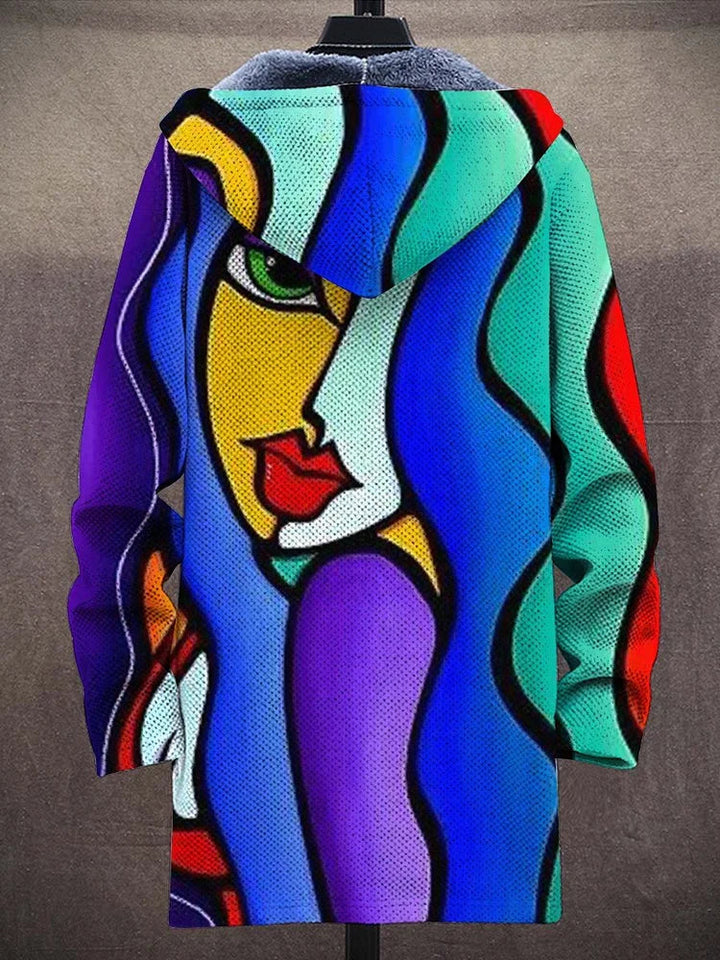 Allira | Luksusowy, inspirowany sztuką kardigan