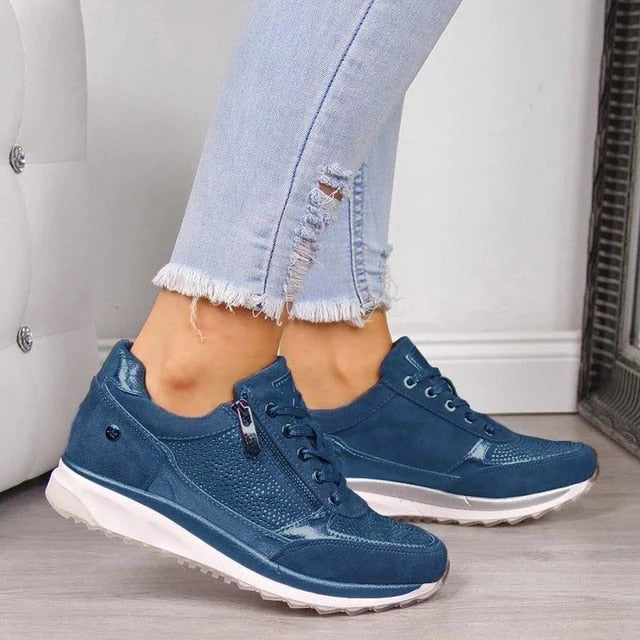 Aurora | Orthopedic Sneakers with Zipper