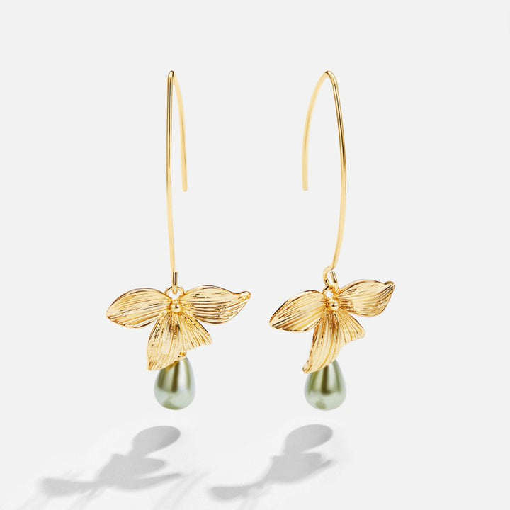 Erzulie Gold Leaf Earrings