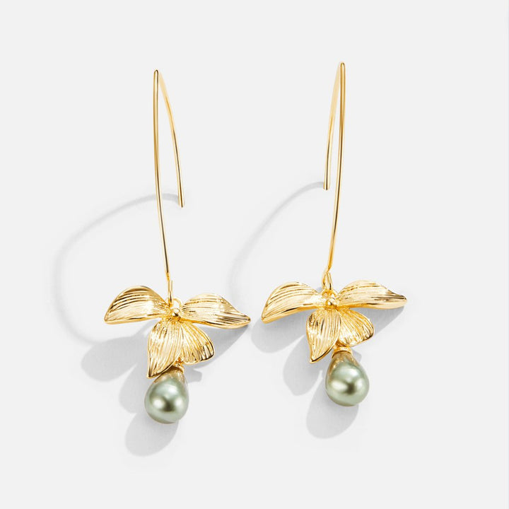 Erzulie Gold Leaf Earrings