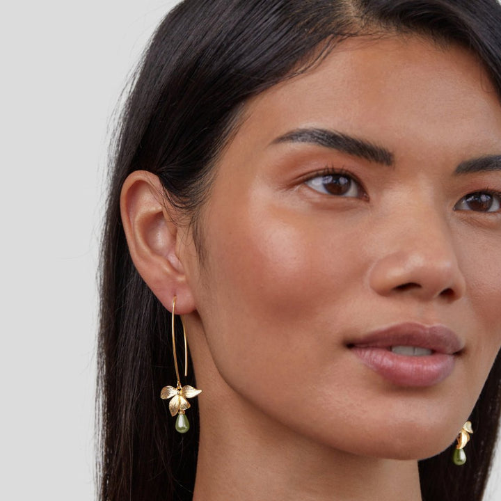 Erzulie Gold Leaf Earrings